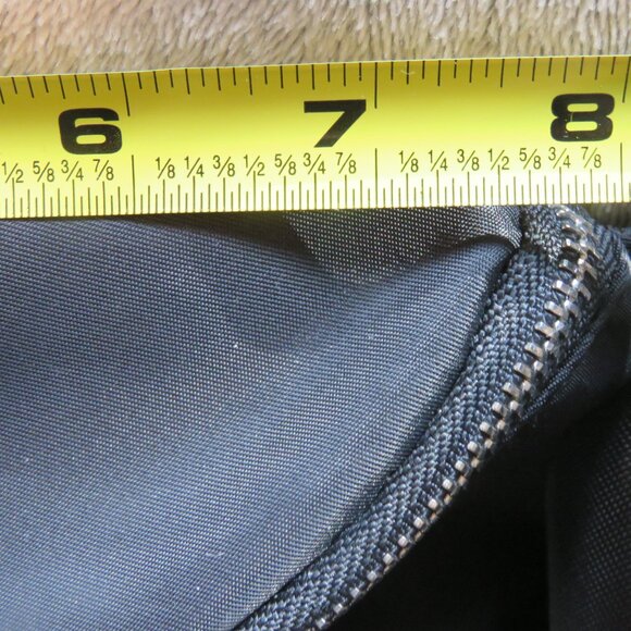 Wild Fable Black 1/2 Moon Shape Zip Top Adjustable Fanny Pack Belt Shoulder Bag - Picture 10 of 16